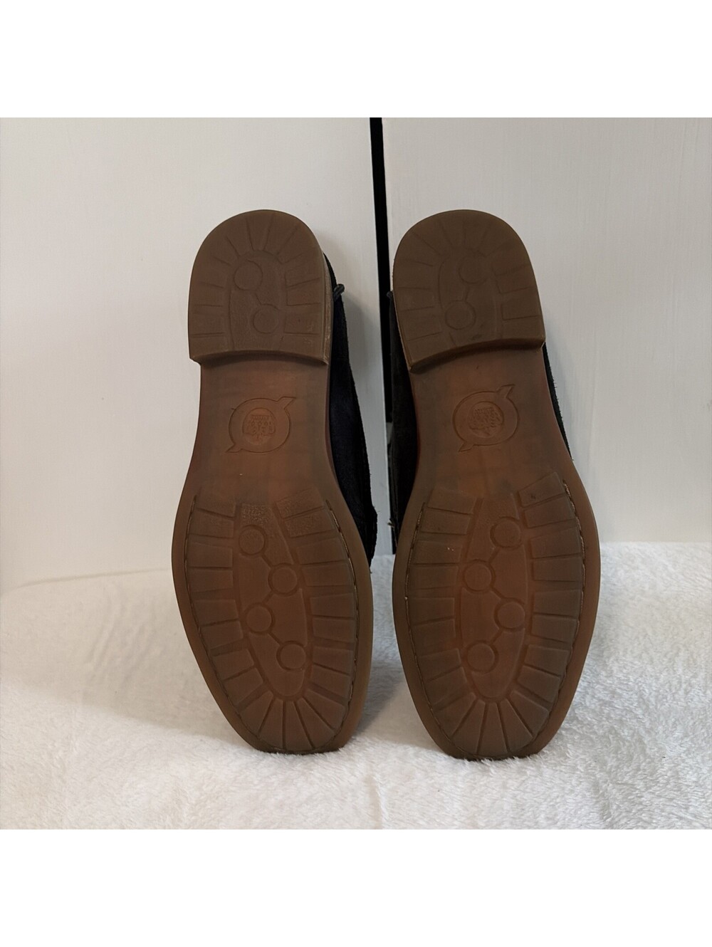 NWOT Born BLY Penny Loafers Black Suede Loafer Size 8.5 BR0017800 - Picture 4 of 5